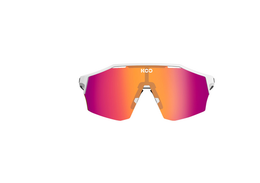 Sunglasses Koo Alibi White Matt / Fuchsia Photochromic