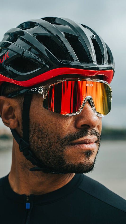 Sunglasses Koo Demos Glass / Red Mirror