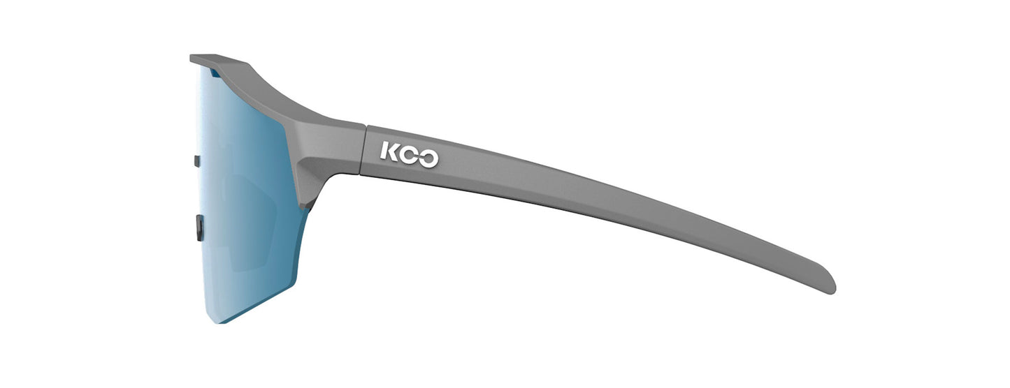 Sunglasses koo Alibi Grey Matt / Turquoise